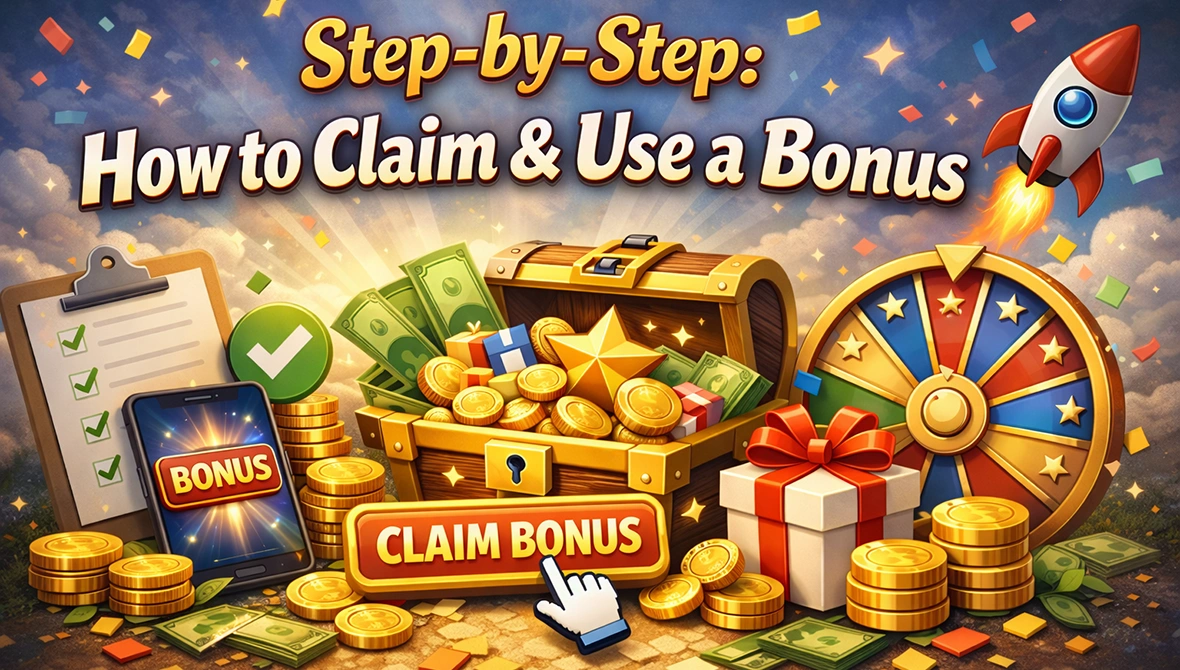 How To Claim And Use A Bonus